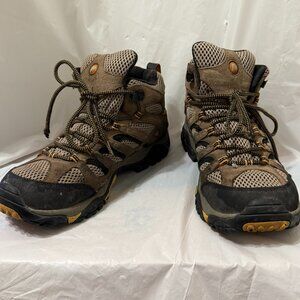 Merrell Moab Ventilator Mid Walnut Boots Men’s 11 Hiking Vibram